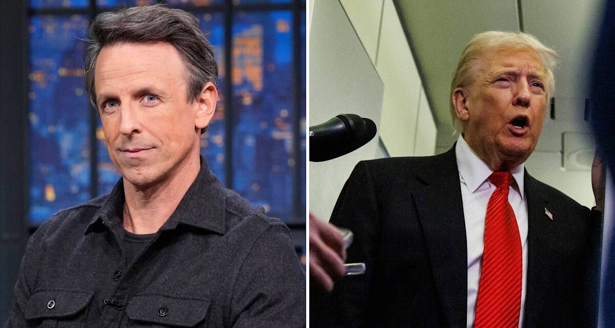 Donald Trump réagit à la dernière blague de Seth Meyers à son sujet quelques mois après la controverse sur Jimmy Kimmel