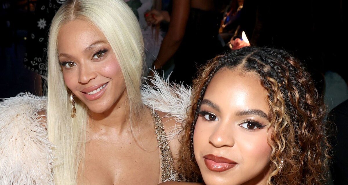 Les filles de Beyoncé, Rumi et Blue, la rejoignent pour une soirée étoilée