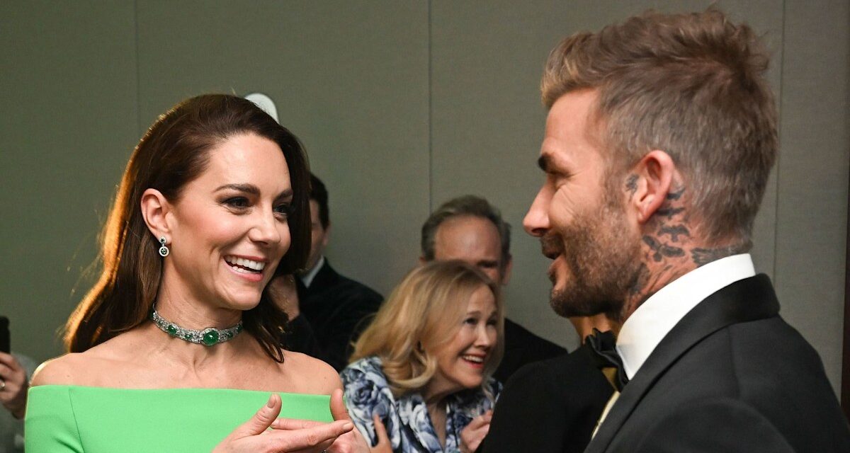 David Beckham suit l&rsquo;exemple de la princesse Kate avec un projet « enrichissant »