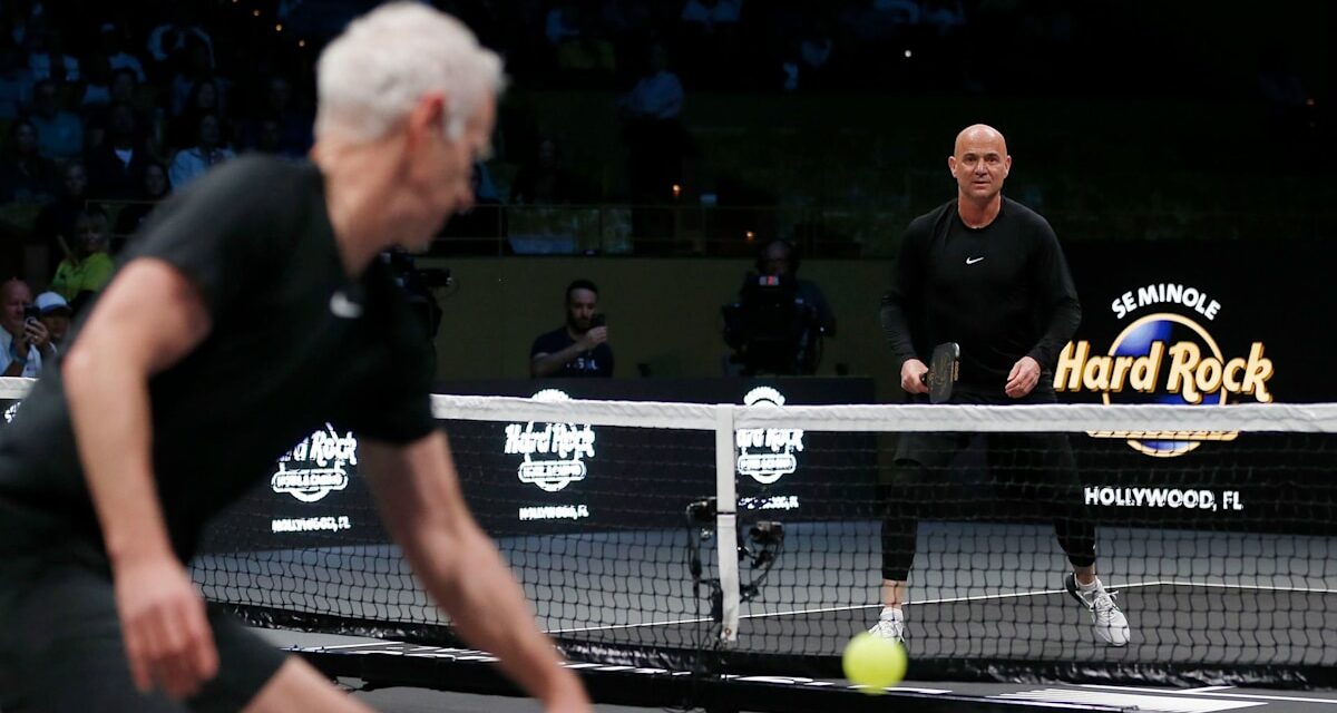 D&rsquo;André Agassi à Aryna Sabalenka : les stars du tennis à l&rsquo;assaut du monde du pickleball