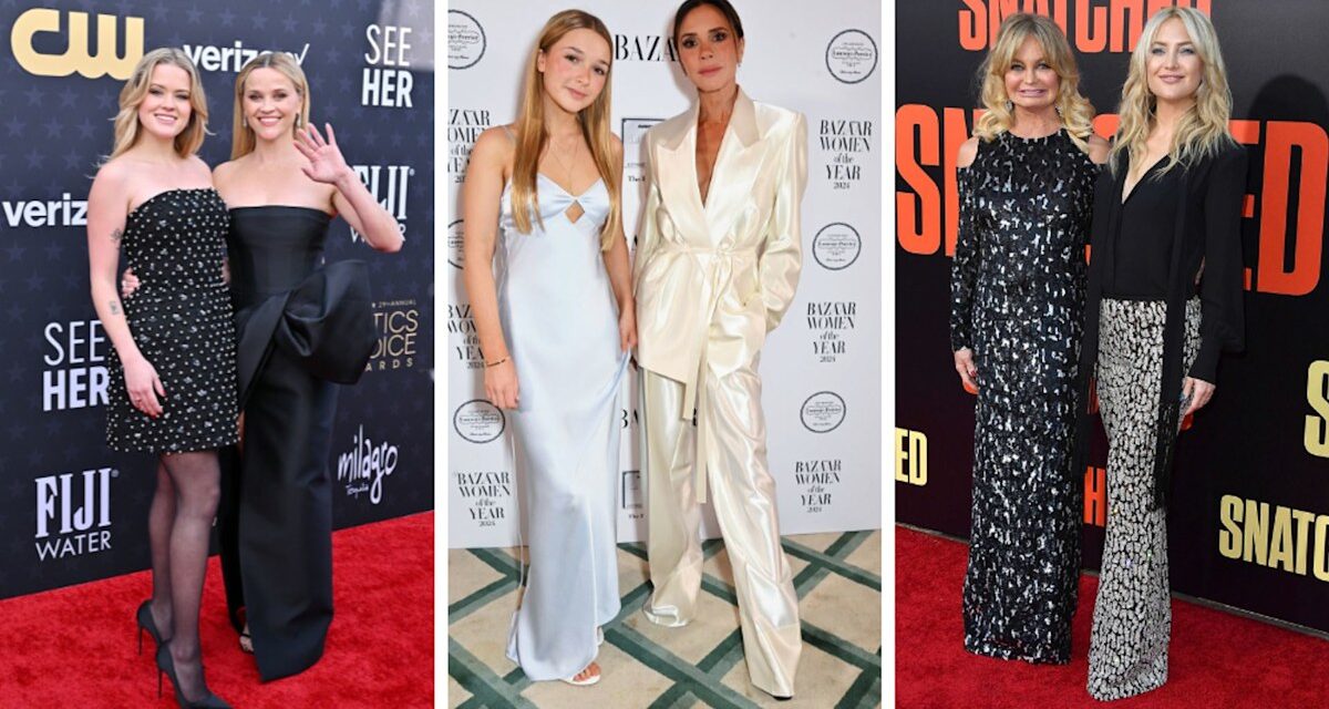 Mamans de premier plan qui aiment jumeler leurs filles