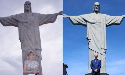 Le prince William suit les traces de la princesse Diana avec ce moment emblématique de la séance photo du Christ Rédempteur