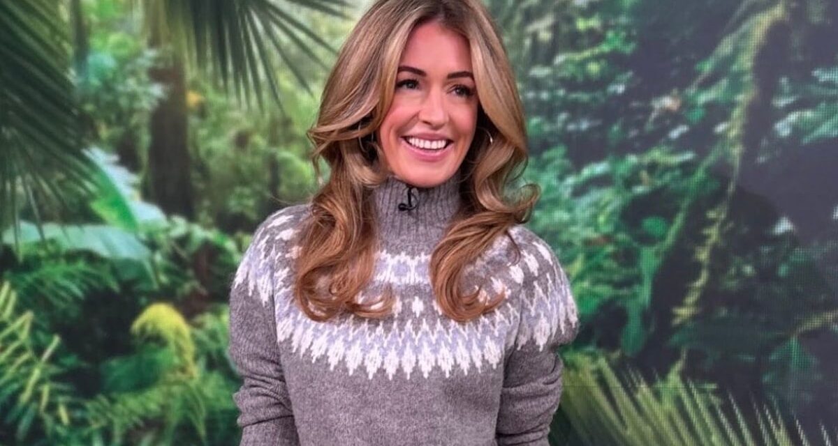 Le pull Fair Isle super chic de Cat Deeley a l&rsquo;air d&rsquo;un créateur et il est parfait pour la vague de froid