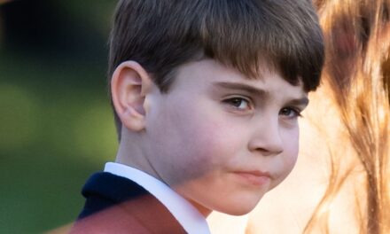 Le prince Louis arrache le cadeau de Noël de son père, le prince William, dans un moment hilarant – regardez