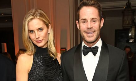 Frida Redknapp éblouit dans une robe moulante aux côtés de son mari Jamie pour une soirée en amoureux rare