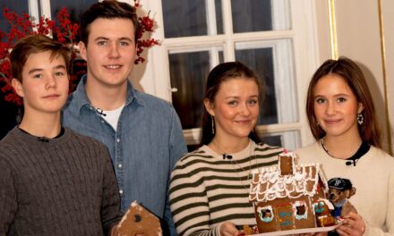 Les quatre enfants de la reine Mary affichent une rivalité fraternelle dans un moment tout à fait moderne pour la famille royale danoise – regardez