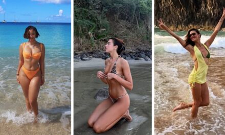 Dua Lipa conduit les stars à fuir la neige pour le sable