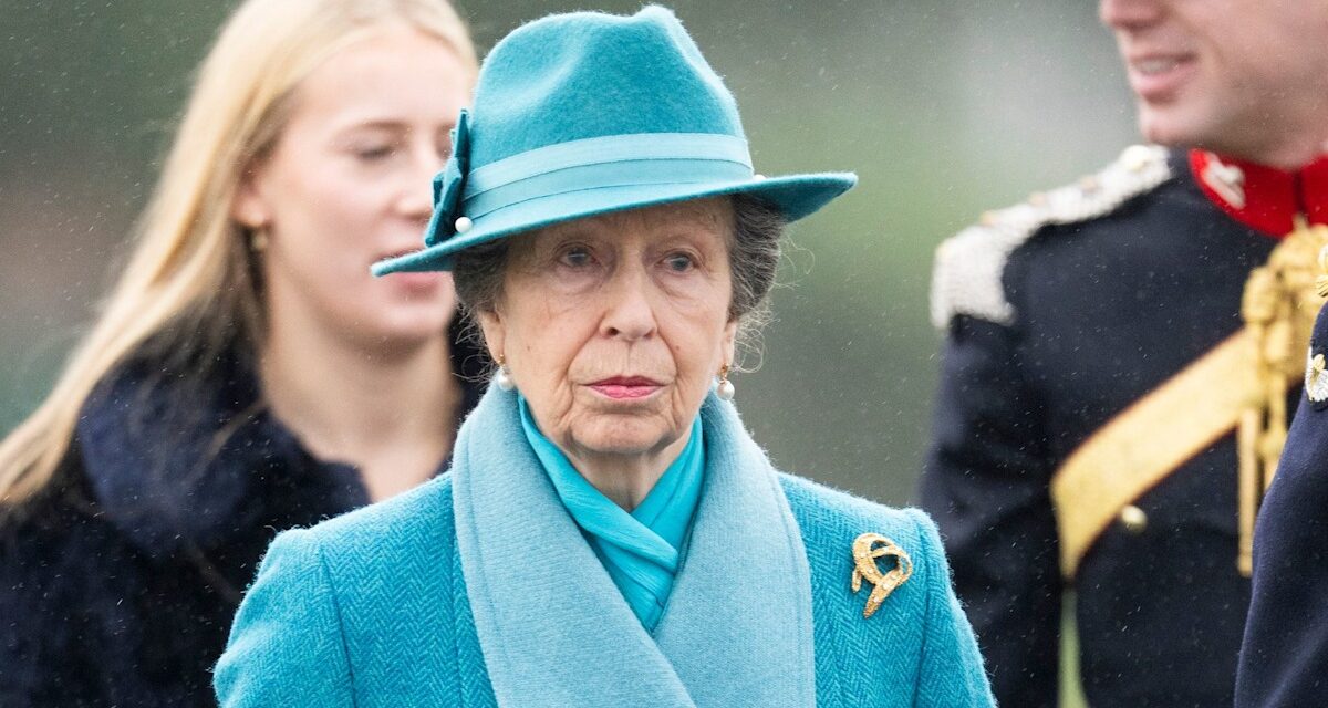 La princesse Anne assiste seule au défilé militaire à l&rsquo;occasion de son anniversaire de mariage