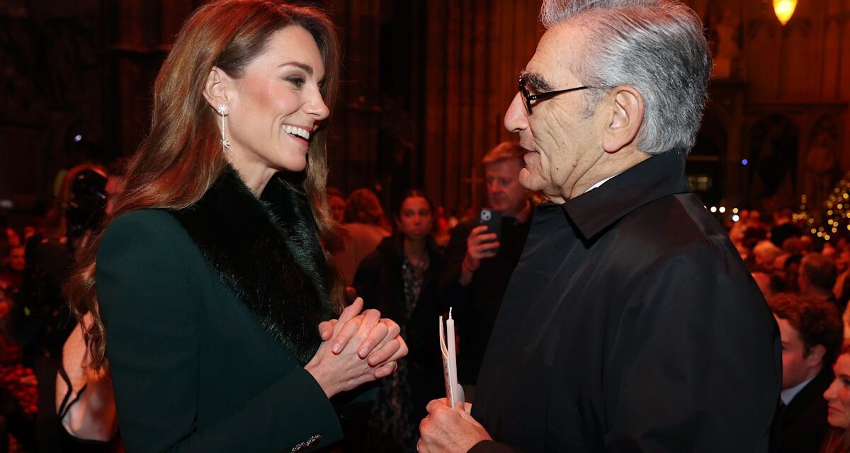 Les mots attachants de Kate Middleton pour Eugene Levy lorsqu&rsquo;ils se sont finalement rencontrés – regardez