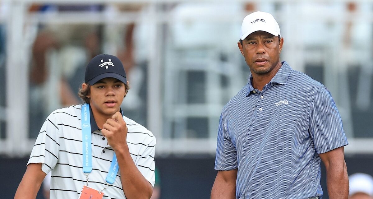 Tiger Woods fait un commentaire rare sur son fils Charlie avant le prochain grand déménagement
