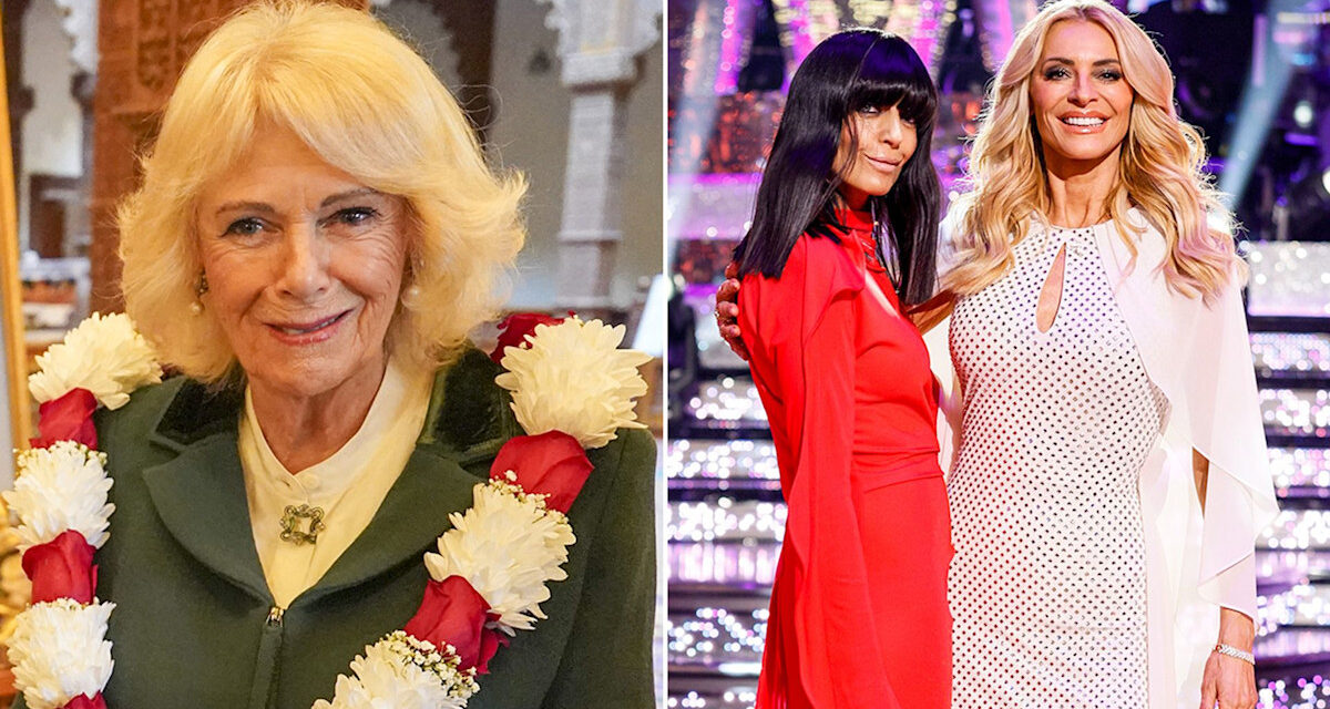 La reine Camilla rend hommage à Tess Daly et Claudia Winkleman « tout à fait fabuleuses » après Strictly Final