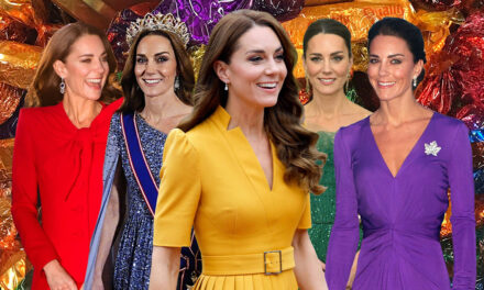 Les robes « Quality Street » de Kate Middleton dévoilent leur style de Noël