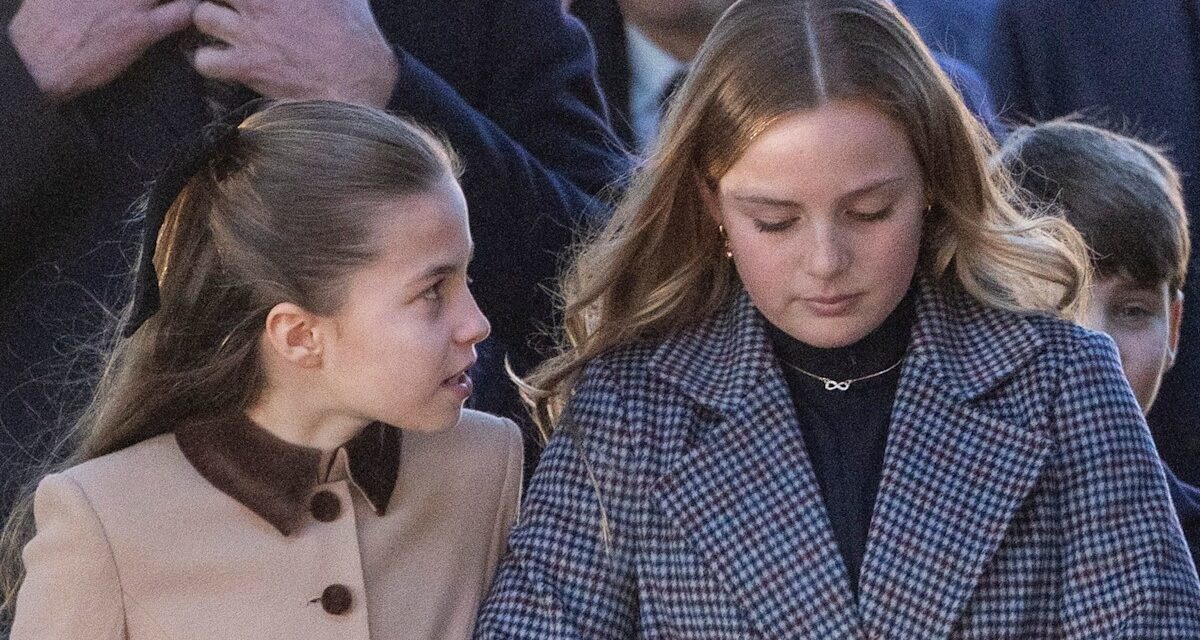 Le lien entre la princesse Charlotte et Mia Tindall ne peut pas passer inaperçu sur d&rsquo;adorables photos de Noël