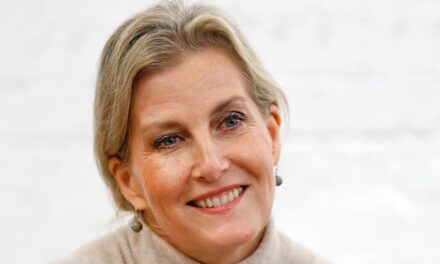 La duchesse Sophie adopte le « minimalisme hivernal » avec une robe pull sculptée à 200 £