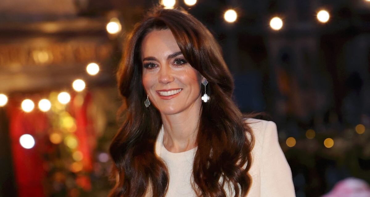 Kate Middleton publie un message personnel avant la cérémonie des chants de Noël