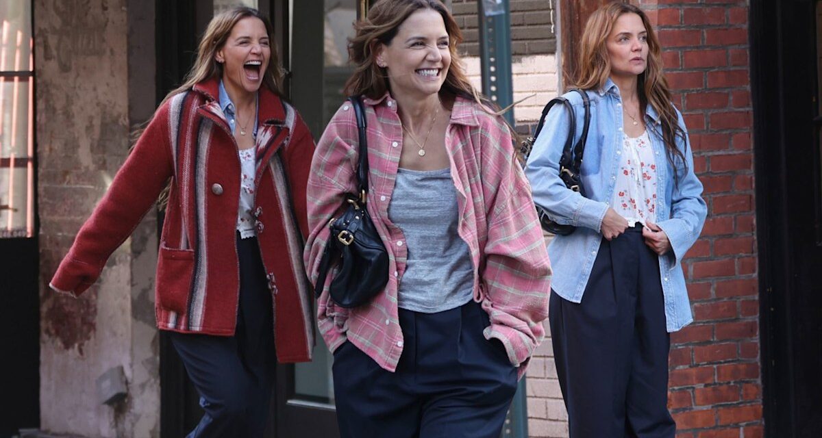 L&rsquo;impressionnant quadruple changement de tenue de Katie Holmes comprenait un sac Chloé Paddington de 2 000 £
