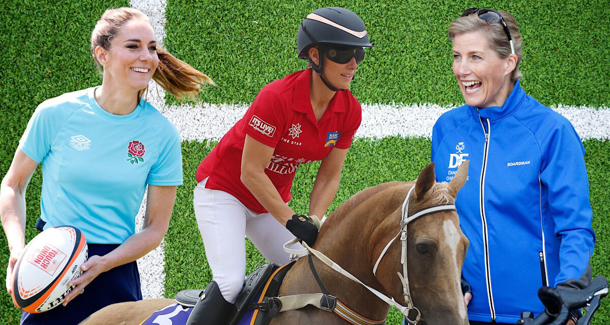 Vêtements de sport moulants pour dames royales : Kate Middleton, Zara Tindall, la princesse Beatrice et plus