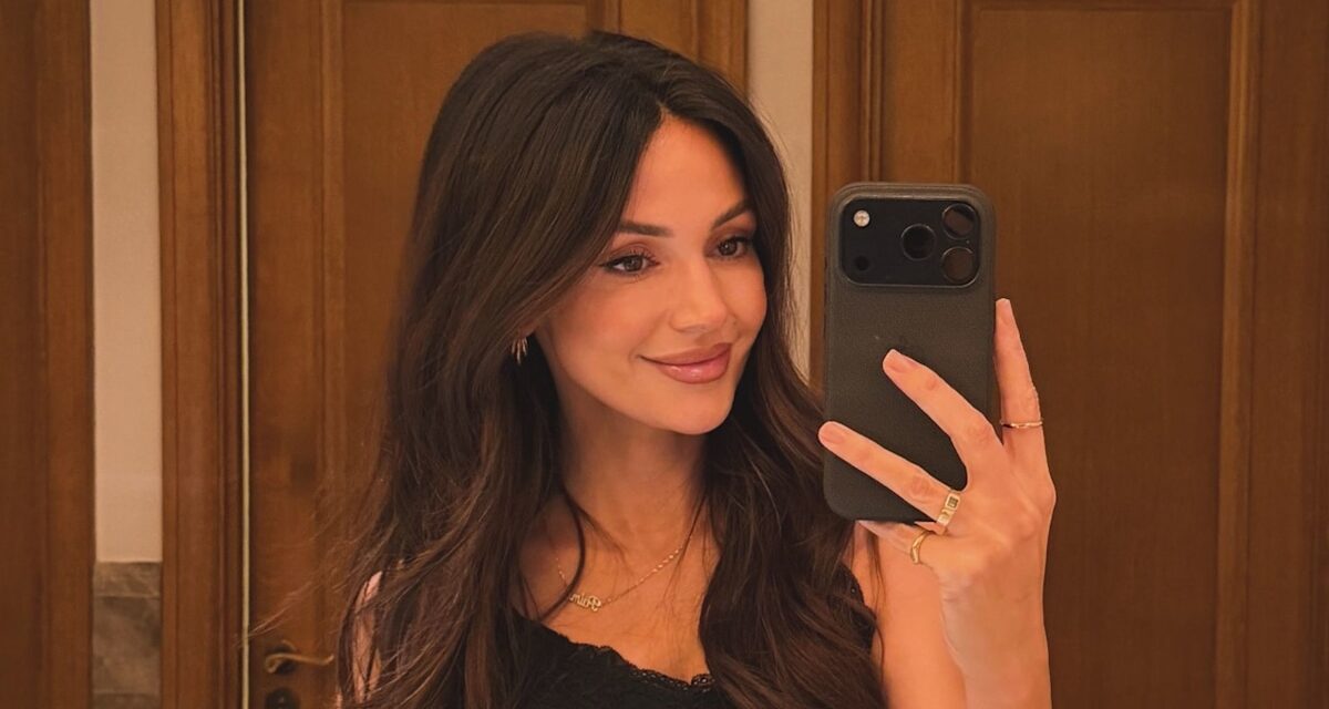 Palma, le bébé de Michelle Keegan, rejoint ses parents pour un repas de Noël décadent – ​​et sa robe de soirée est adorable