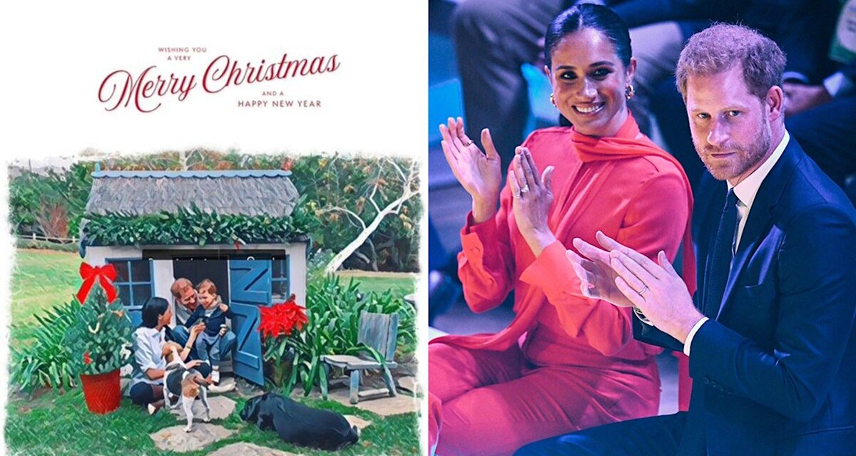 Le changement des cartes de Noël familiales du prince Harry et de Meghan Markle révèle un « changement d&rsquo;identité révélateur »