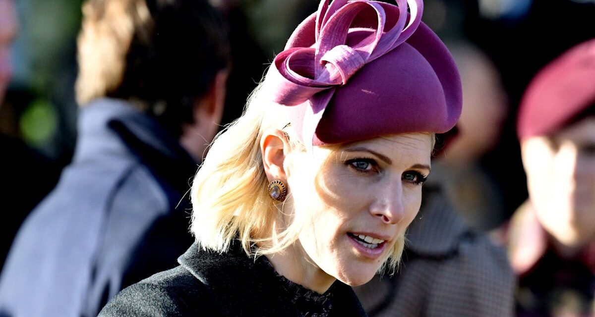 Zara Tindall est l&rsquo;image de l&rsquo;élégance royale lors de la promenade du jour de Noël