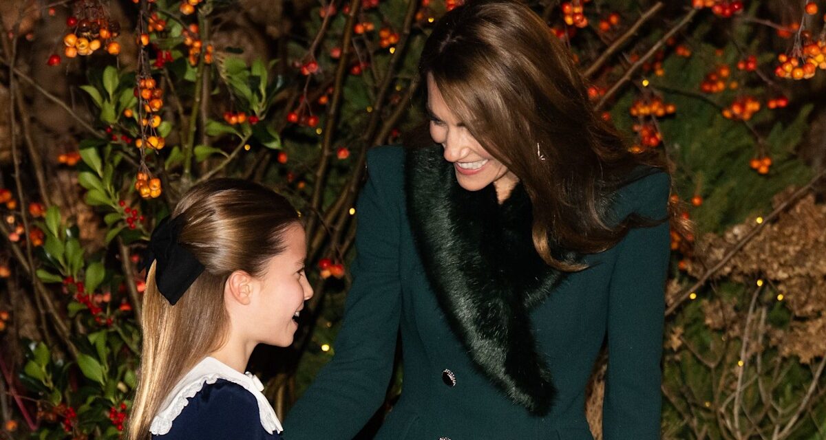 La princesse Charlotte copie le look exact de maman Kate Middleton – 7 mois plus tard