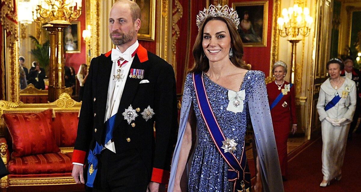 Kate Middleton vole la vedette au banquet d&rsquo;État aux côtés du prince William et du roi Charles – meilleures photos