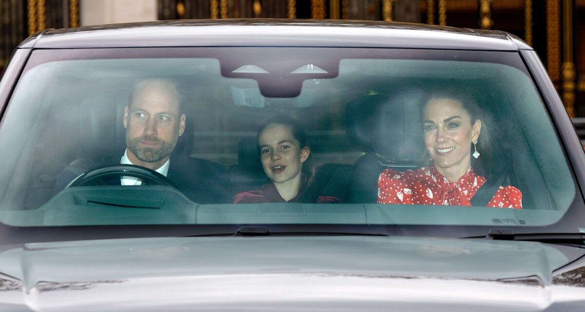Kate Middleton et le prince William emmènent George, Charlotte et Louis au déjeuner de Noël du roi Charles