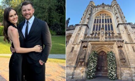 Holly Ramsay et Adam Peaty se préparent à se marier lors d&rsquo;une somptueuse cérémonie dans les Cotswolds – détails exclusifs et meilleures photos