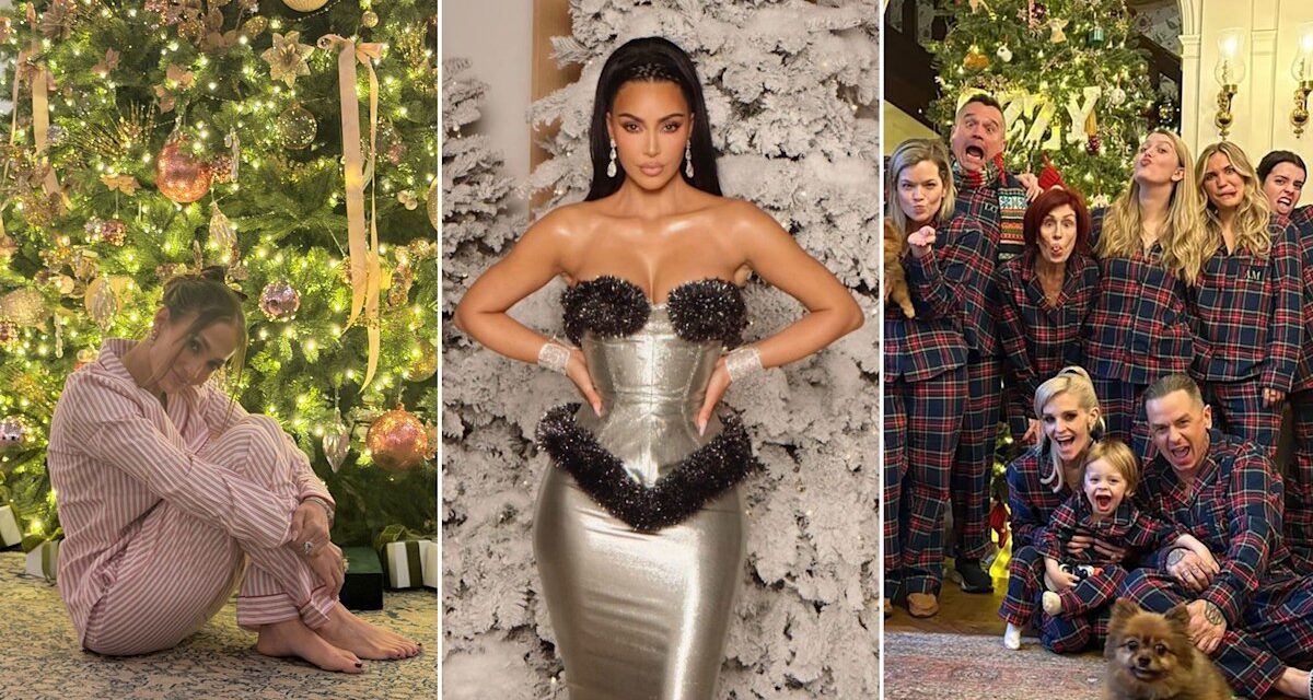 Noëls époustouflants de célébrités en 2025 : Jennifer Lopez, Sharon Osbourne et plus