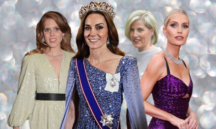 Des membres de la famille royale à couper le souffle en paillettes festives : Kate Middleton, la duchesse Sophie et d&rsquo;autres tenues étincelantes