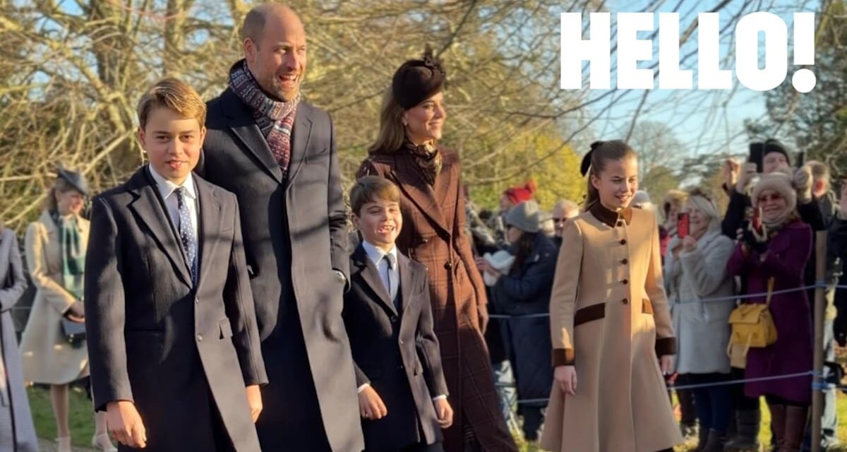 Dans un matin de Noël royal à Sandringham