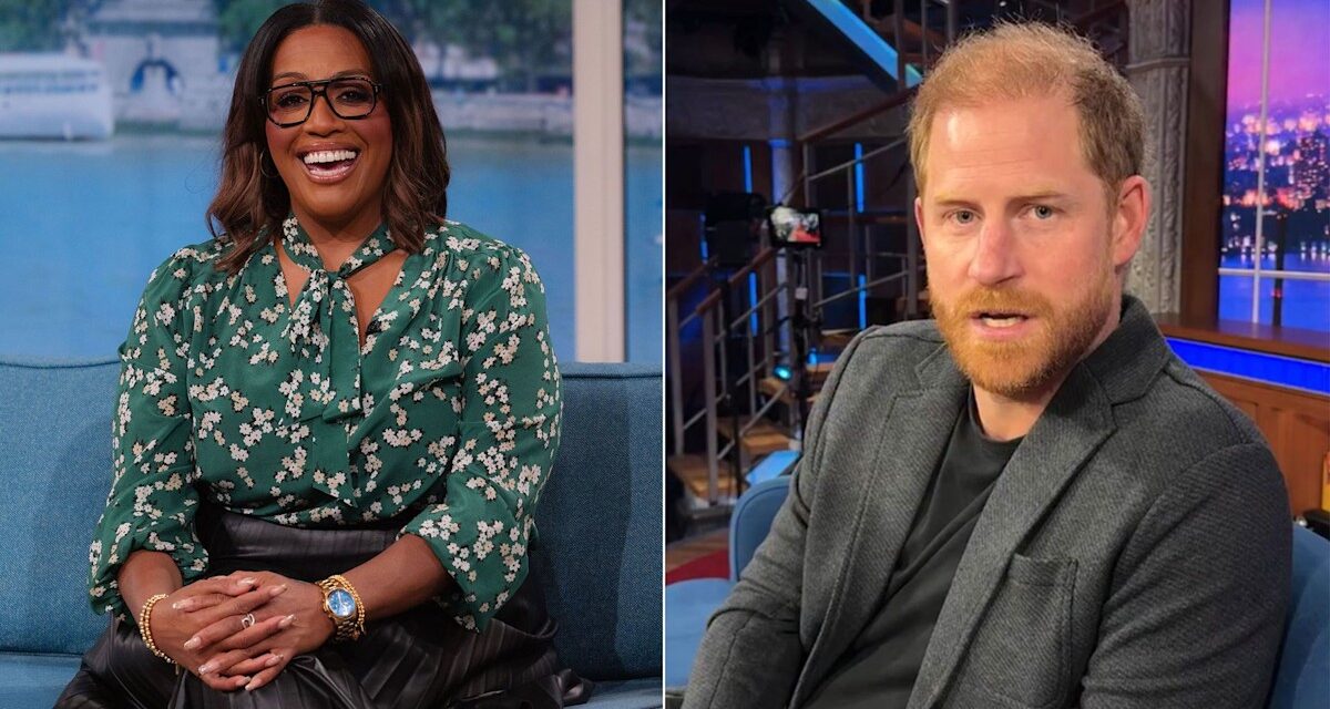 Alison Hammond réagit après l&rsquo;impression virale troublante du prince Harry à son sujet