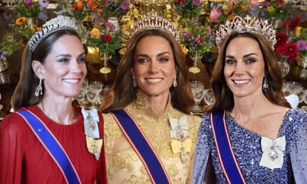 Les rôles étoilés de la princesse Kate au banquet d&rsquo;État prouvent qu&rsquo;elle est le « joyau de la couronne »