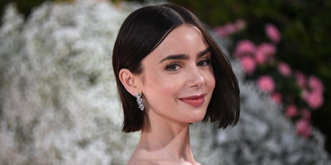 Oubliez le carré – La manucure chic de Lily Collins est la star inattendue d&rsquo;Emily in Paris