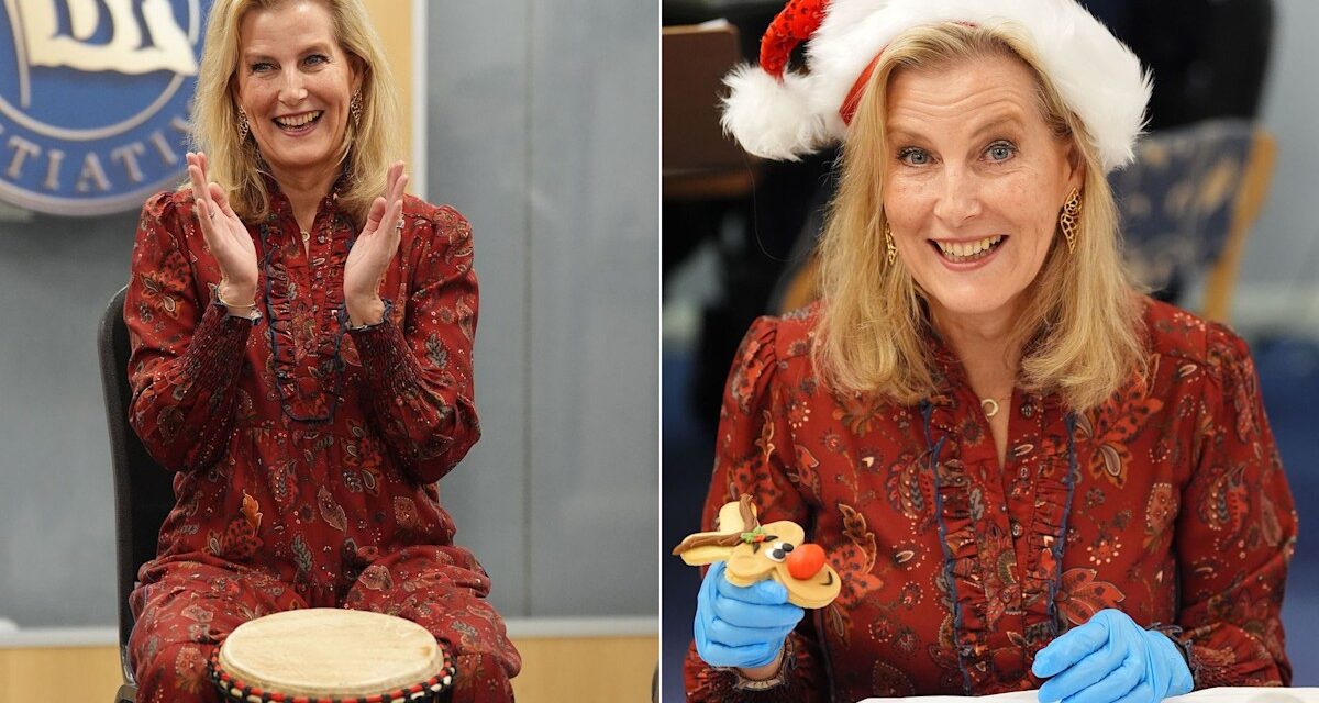 La duchesse Sophie fait preuve d&rsquo;un talent « naturel » lors d&rsquo;une visite caritative – exclusive