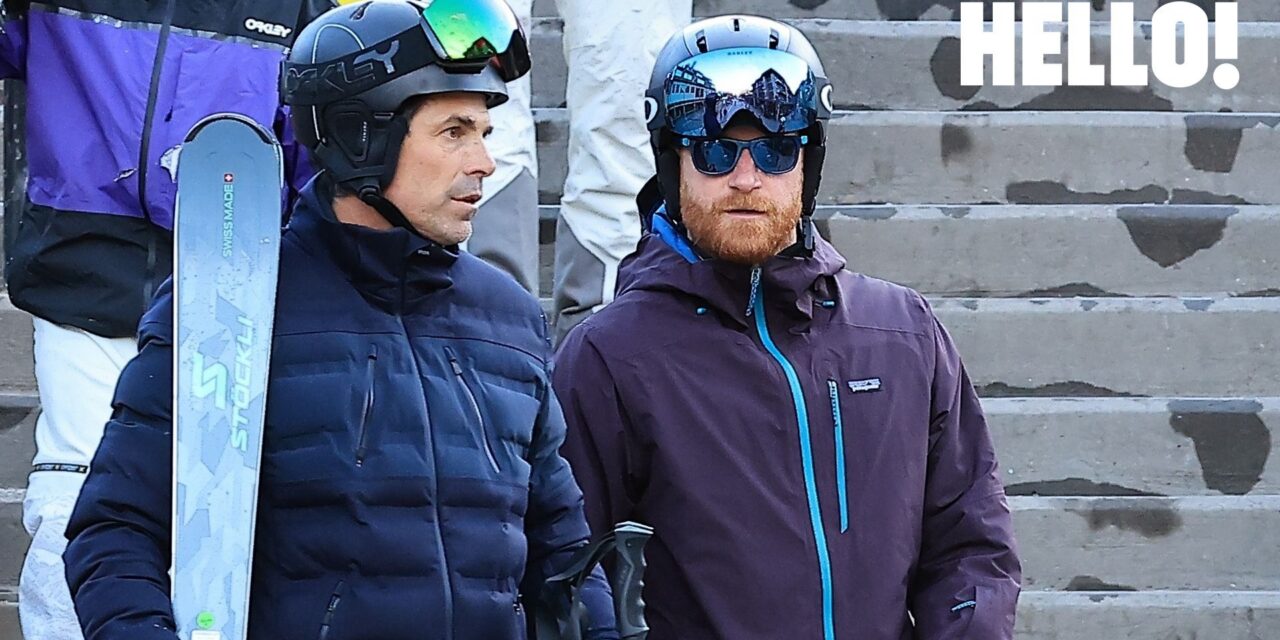 Le prince Harry profite d&rsquo;un voyage de ski à Aspen avec son ami proche Nacho Figueras – photos exclusives