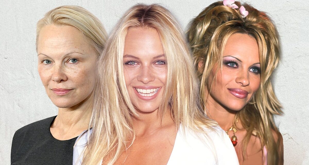 Les 30 ans de transformation beauté de Pamela Anderson en photos depuis l&rsquo;époque de Baywatch