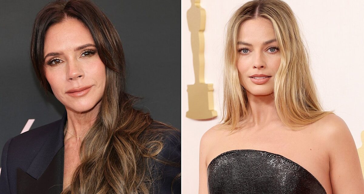 Margot Robbie a l&rsquo;air angélique dans une mini-robe à plumes Victoria Beckham