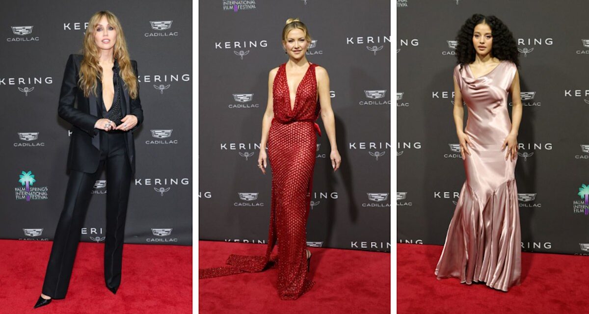 Kate Hudson, Miley Cyrus et Chase Infiniti mènent le peloton de style aux Palm Springs International Film Festival Film Awards