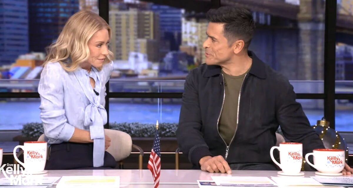 Réponse en 3 mots de Mark Consuelos à la surprenante confession de Kelly Ripa à l&rsquo;antenne