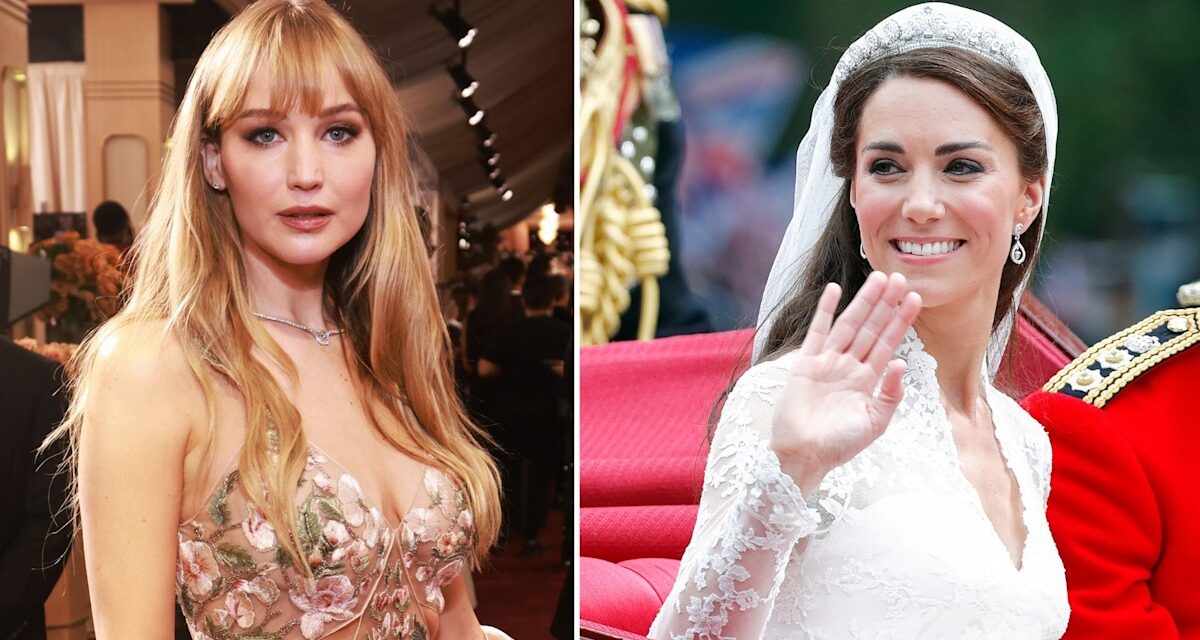 La « robe nue » de Jennifer Lawrence avait un lien surprise avec Kate Middleton