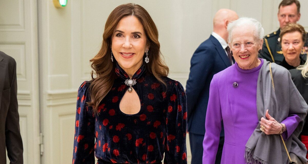 La soirée glamour de la reine Mary et de la reine Margrethe filmée