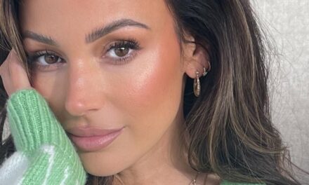 Michelle Keegan roucoule devant la petite Palma sur une précieuse photo de vacances