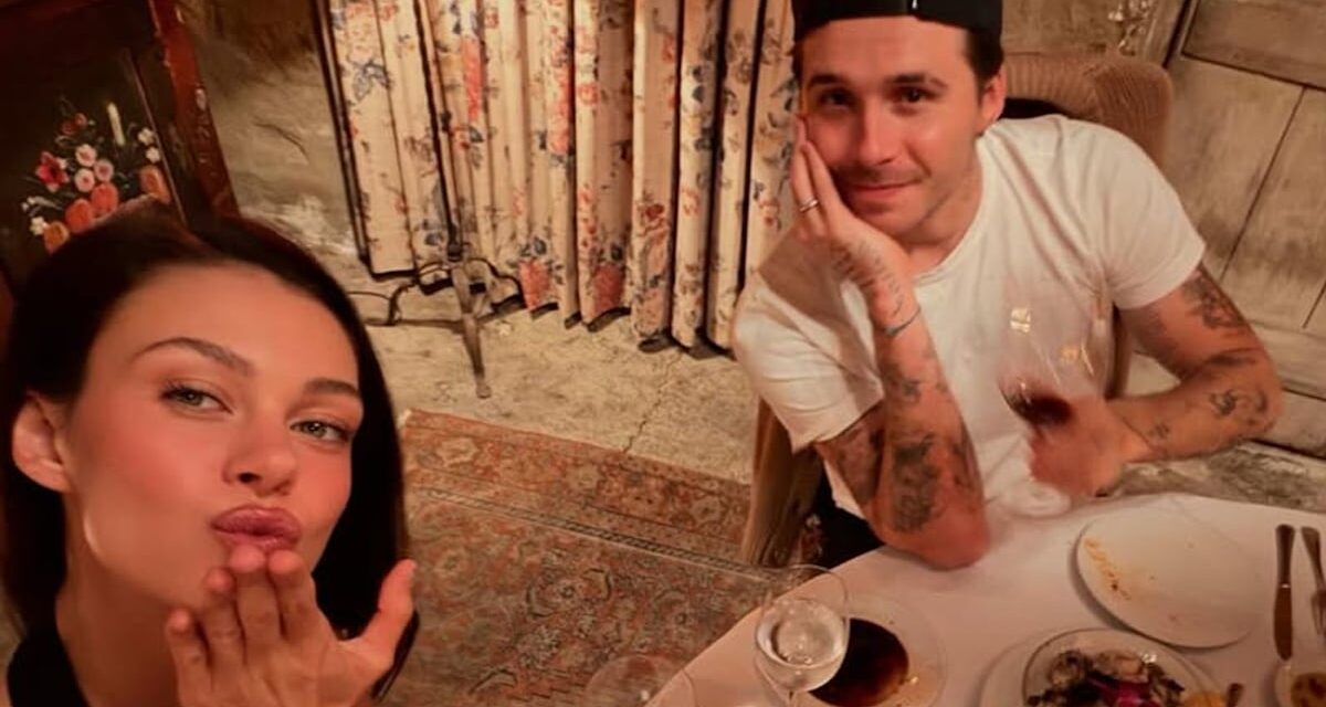 Brooklyn Beckham partage une photo intime de sa femme Nicola alors qu&rsquo;il suit les traces du prince Harry