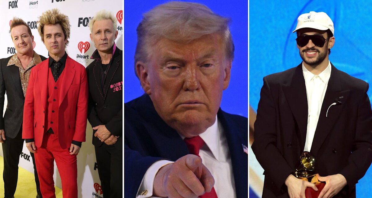 Donald Trump confirme les projets du Super Bowl en fustigeant Green Day et Bad Bunny