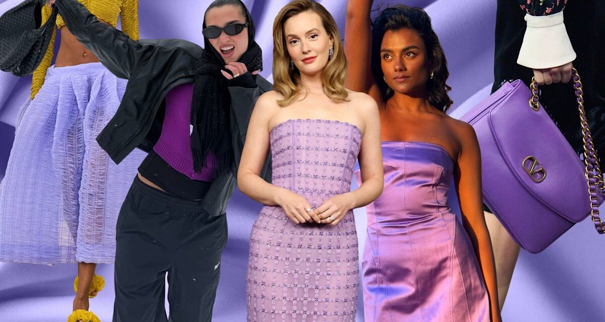 Je déteste la couleur violette, mais ces récentes tenues de célébrités me font repenser mon mépris