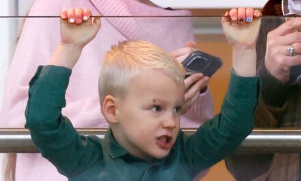 Lucas Tindall est le nouveau prince Louis sur de nouvelles photos ludiques de la sortie du Nouvel An