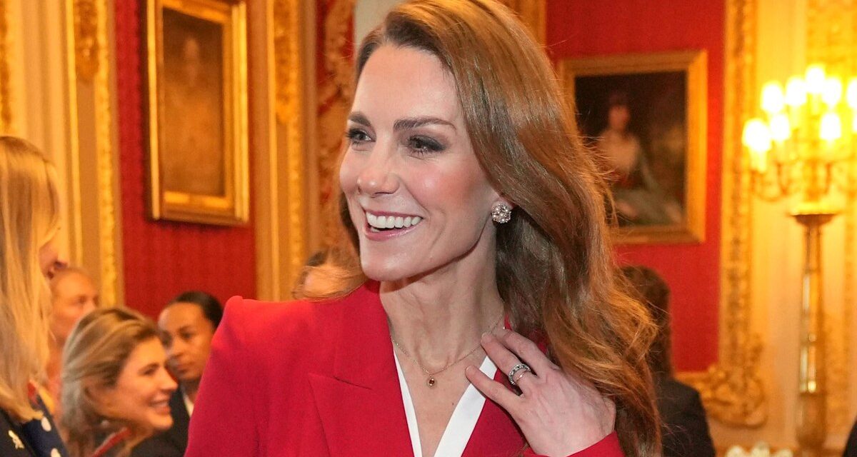 Kate Middleton filmée en train de se rendre à ses fiançailles royales