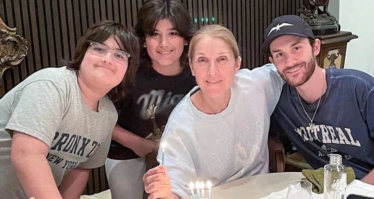 Céline Dion est restée confuse quant à la vision de ses trois fils sur sa présence en ligne – regardez