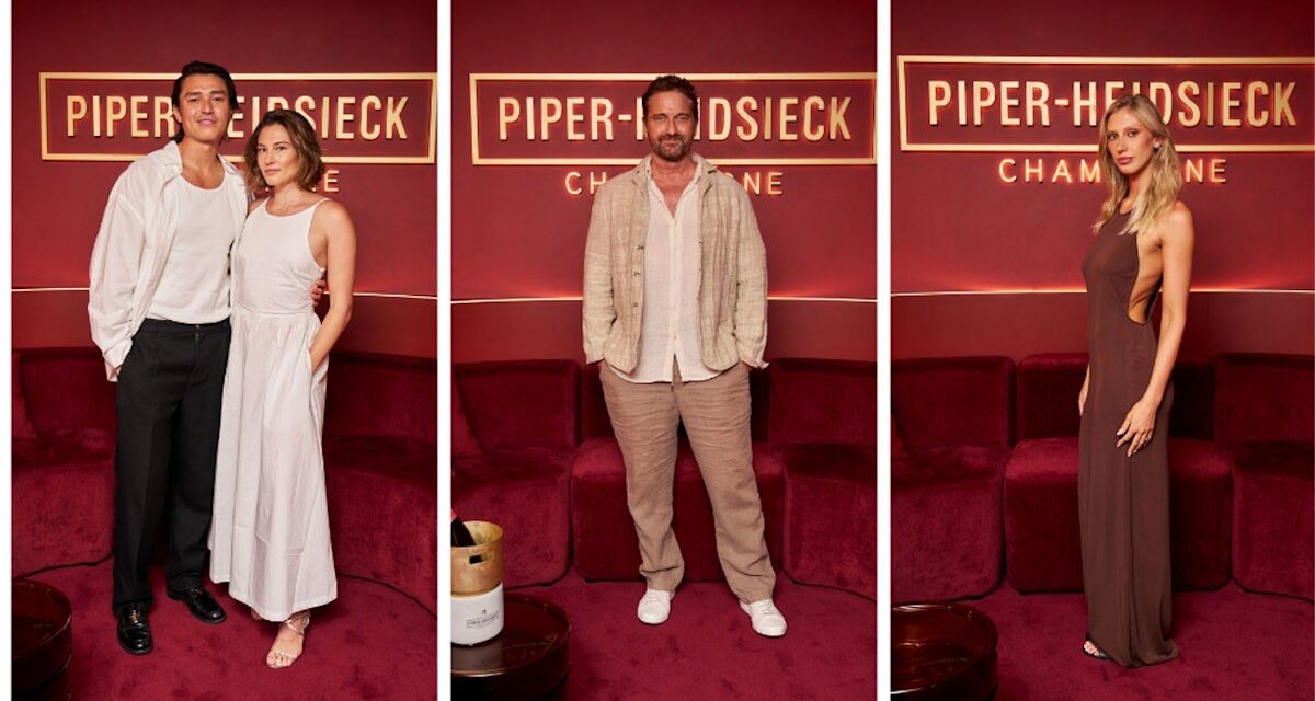 Exclusif : Gerard Butler est en tête de la liste des invités à la soirée de l&rsquo;Open d&rsquo;Australie de Piper-Heidsieck